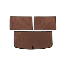 Килимок багажника (EVA, Коричневий) для Volkswagen ID.6