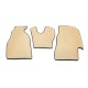 Коврики EVA (Бежевый) для Volkswagen LT 1995-2006 гг