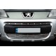 Накладки на решітку (2 част., нерж.) Carmos - Турецька сталь для Peugeot Partner Tepee 2008-2018 рр