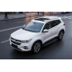Боковые пороги Bosphorus Grey (2 шт., алюминий) для Chery Tiggo 7 2020- гг