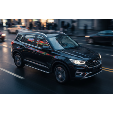 Боковые Подножки Fullmond (2 шт., Алюминий) для Chery Tiggo 7 2020- гг