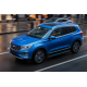 Боковые Подножки Maya Blue (2 шт., Алюминий) для Chery Tiggo 7 2020- гг