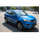 Бокові пороги Maya Blue (2 шт., алюміній) для Chery Tiggo 8 2017- рр