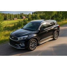 Боковые Подножки Maydos V2 (2 шт., Алюминий) для Chery Tiggo 8 2017- гг