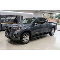 Боковые пороги Bosphorus Black (2 шт., алюминий) для GMS Sierra 2019- гг