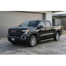 Боковые пороги Bosphorus Grey (2 шт., алюминий) для GMS Sierra 2019- гг