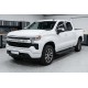Боковые Подножки Allmond Black (2 шт., Алюминий) для Chevrolet Silverado 2019- гг