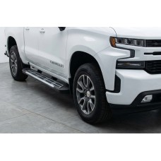 Боковые Подножки Sunrise (2 шт., Алюминий) для Chevrolet Silverado 2019- гг