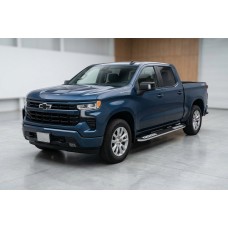 Боковые Подножки Tayga V2 (2 шт., Алюминий) для Chevrolet Silverado 2019- гг