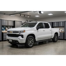 Боковые Подножки Tayga Black (2 шт., Алюминий) для Chevrolet Silverado 2019- гг