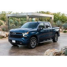 Боковые Подножки BlackLine (2 шт., Алюминий) для Chevrolet Silverado 2019- гг