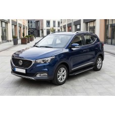 Бокові пороги Bosphore Grey (2 шт., Алюміній) для MG ZS 2017-2024 рр