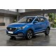 Боковые пороги Allmond Grey (2 шт., алюминий) для MG ZS 2017-2024 гг