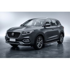 Бокові пороги Allmond Black (2 шт., Алюміній) для MG HS 2018- рр