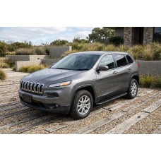 Боковые Подножки Bosphore Black (2 шт., Алюминий) для Jeep Cherokee KL 2013- гг