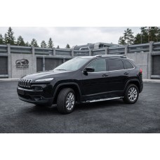 Боковые Подножки Sunrise (2 шт., Алюминий) для Jeep Cherokee KL 2013- гг