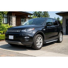 Бокові пороги Shining (2 шт., Алюміній) 2014-2019 для Land Rover Discovery Sport 2014- рр