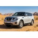 Боковые Подножки Allmond Black (2 шт., Алюминий) для Nissan Armada 2016-2024 гг