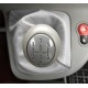 Чехол КПП (кожа) (серый) для Renault Kangoo 2008-2020 гг