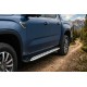 Боковые Подножки Shining V1 (2 шт., Алюминий) для Volkswagen Amarok 2022- гг