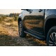 Боковые Подножки Allmond Black (2 шт., Алюминий) для Volkswagen Amarok 2022- гг