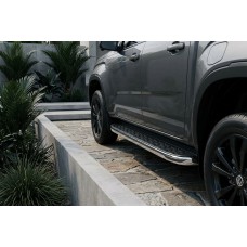 Бокові пороги BlackLine (2 шт., Алюміній) для Volkswagen Amarok 2022- рр