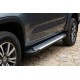 Боковые Подножки Line (2 шт., Алюминий) для Volkswagen Amarok 2022- гг