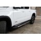 Боковые пороги RedLine V1 (2 шт., алюминий) для Volkswagen Amarok 2022- гг