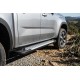 Боковые пороги Allmond Grey (2 шт., алюминий) для Ford Ranger 2022- гг