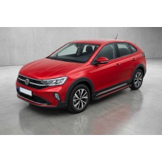 Боковые Подножки Maya Red (2 шт., Алюминий) для Volkswagen Taigo 2020- гг