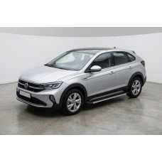 Боковые Подножки Maya V1 (2 шт., Алюминий) для Volkswagen Taigo 2020- гг