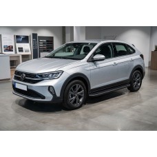 Боковые Подножки Bosphore Black (2 шт., Алюминий) для Volkswagen Taigo 2020- гг