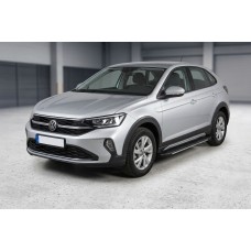 Боковые Подножки Bosphore Grey (2 шт., Алюминий) для Volkswagen Taigo 2020- гг