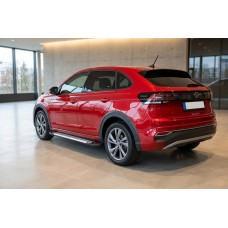 Боковые Подножки Line (2 шт., Алюминий) для Volkswagen Taigo 2020- гг