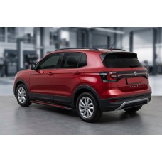 Бокові пороги Maya Red (2 шт., Алюміній) для Volkswagen T-Cross 2019- рр