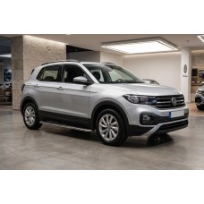 Бокові пороги Maydos V1 (2 шт., Алюміній) для Volkswagen T-Cross 2019- рр