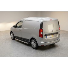 Боковые Подножки BlackLine (2 шт., Алюминий) Renault Express с 2021 года для Renault Kangoo/Express 2021- гг