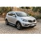 Боковые Подножки Shining V1 (2 шт., Алюминий) для Kia Sportage 2010-2015 гг