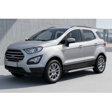 Боковые Подножки Shining V1 (2 шт., Алюминий) для Ford Ecosport 2013-2022 гг