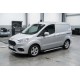 Боковые Подножки Shining V1 (2 шт., Алюминий) для Ford Courier 2014-2023 гг