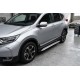 Боковые Подножки Shining V1 (2 шт., Алюминий) для Honda CRV 2017-2022 гг