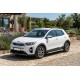 Боковые Подножки Shining V1 (2 шт., Алюминий) для Kia Stonic 2017- гг