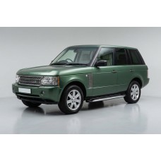 Боковые Подножки Shining V1 (2 шт., Алюминий) для Range Rover III L322 2002-2012 гг