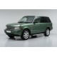 Боковые Подножки Shining V1 (2 шт., Алюминий) для Range Rover III L322 2002-2012 гг