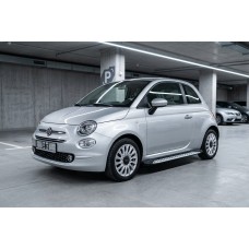 Боковые Подножки Shining V1 (2 шт., Алюминий) для Fiat 500/500L 2013-2022 гг