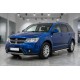 Боковые Подножки Shining V1 (2 шт., Алюминий) для Dodge Journey 2008-2020 гг