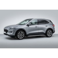 Бокові пороги Shining V1 (2 шт., Алюміній) для Ford Kuga/Escape 2019- рр