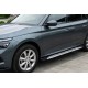 Боковые Подножки Shining V1 (2 шт., Алюминий) для Skoda Kamiq 2019- гг