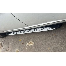 Бокові пороги Shining V1 (2 шт., Алюміній) для Range Rover IV L405 2013-2021 рр