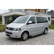 Боковые Подножки Shining V1 (2 шт., Алюминий) Короткая База для Volkswagen T5 2010-2015 гг